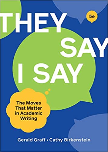 They Say, I Say - 5th edition