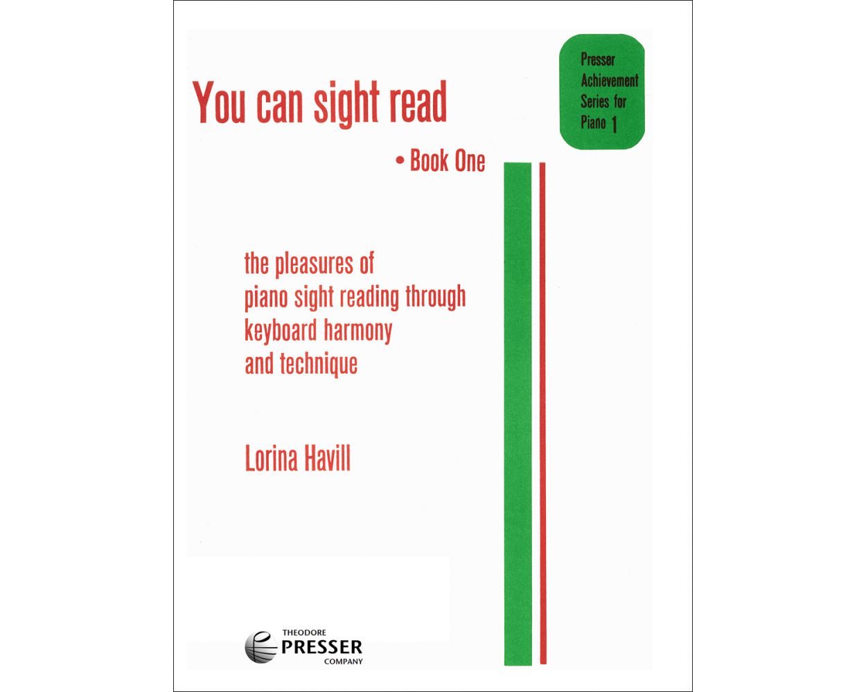 You Can Sight Read, Book 1