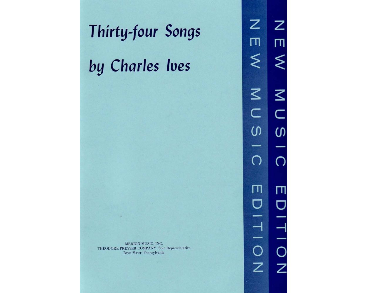Ives 34 Songs