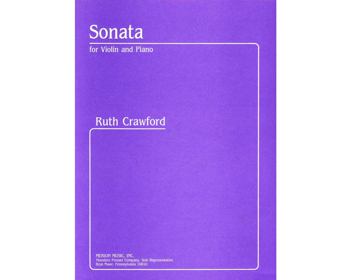 Crawford: Violin Sonata