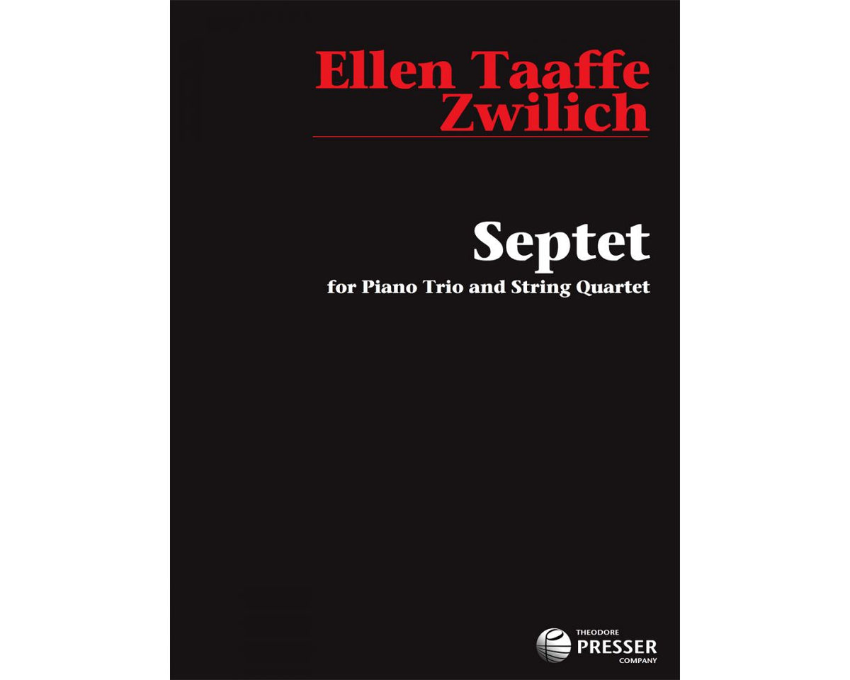 Zwilich Septet For Piano Trio and String Quartet (Parts)  NO PIANO PART