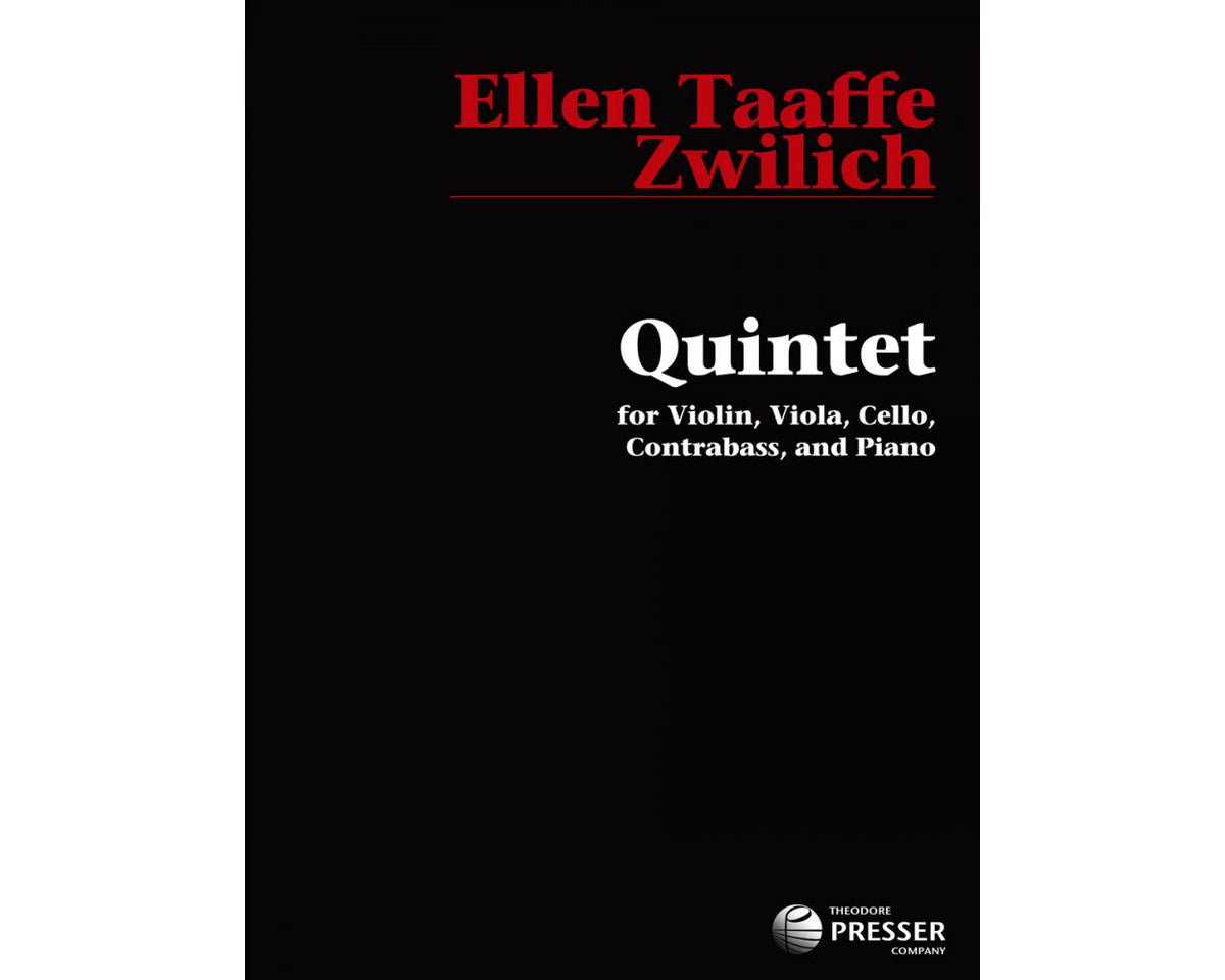 Zwilich Quintet - string parts (No Piano Part)