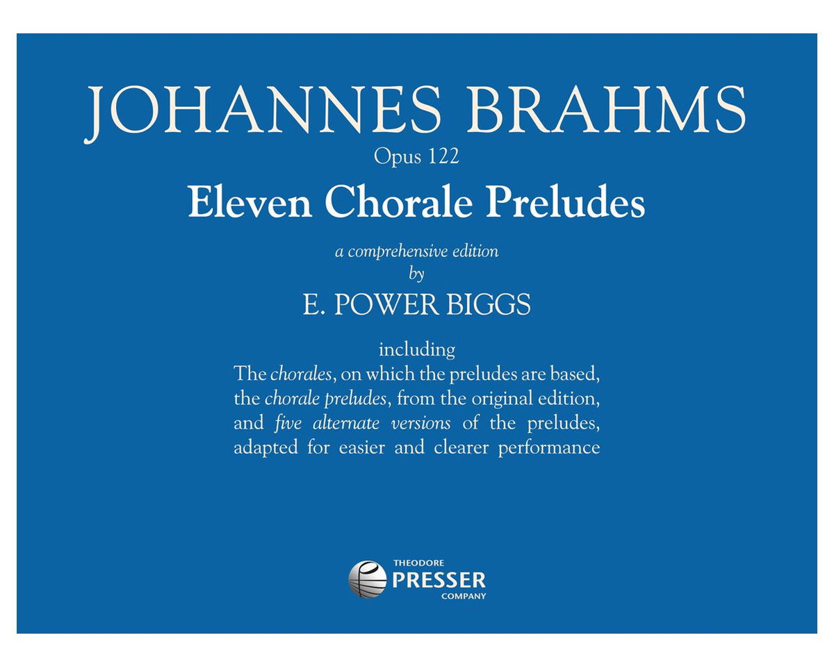 Brahms 11 Choral Preludes Opus 122