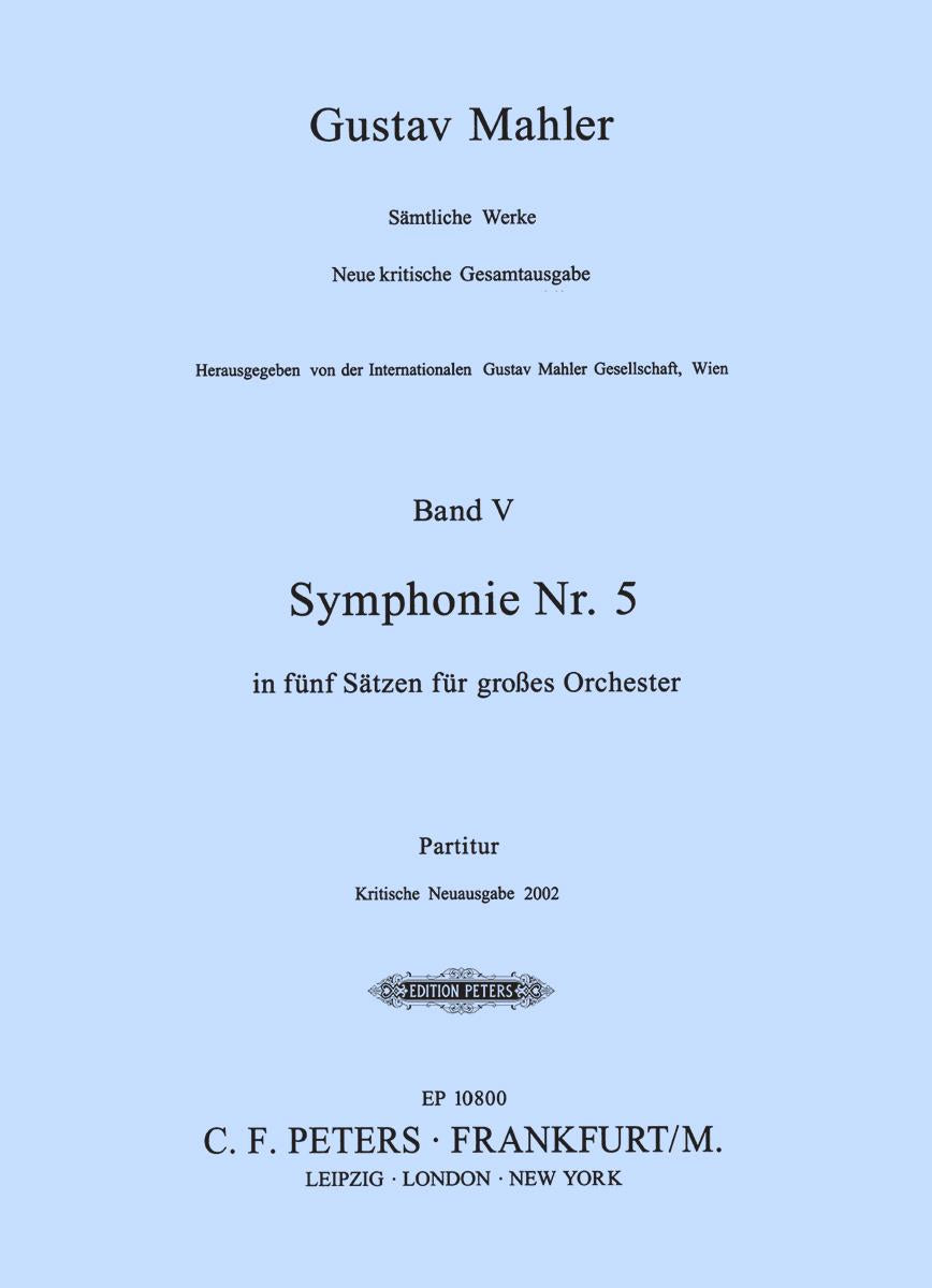 Mahler Symphony No. 5 Full Score