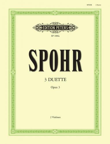 Spohr 3 Duets Op. 3
