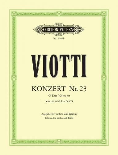 Viotti Concerto for Violin No. 23 in G Major