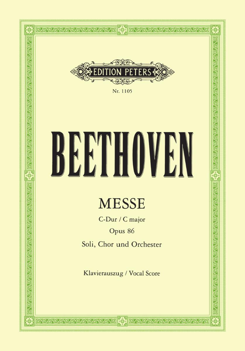 Beethoven Mass in C Op. 86 (Vocal Score)