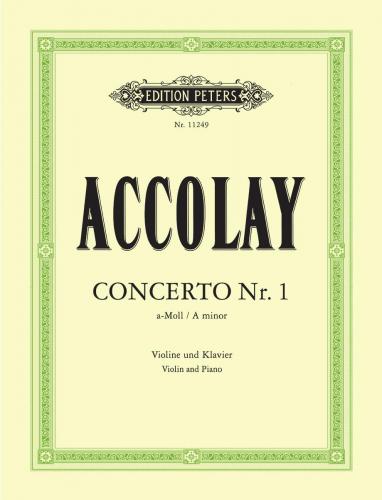 Accolay Concerto No 1 in A minor