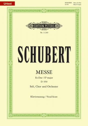 Schubert Mass No. 6 in E flat D950 Vocal Score