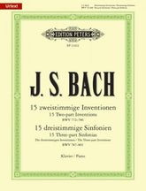 Bach Inventions and Sinfonias BWV 772-801 for Piano