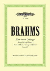 Brahms Four Serious Songs Op. 121