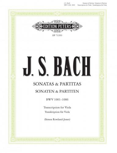 Bach Sonatas & Partitas BWV 1001–1006, Transcription for Viola