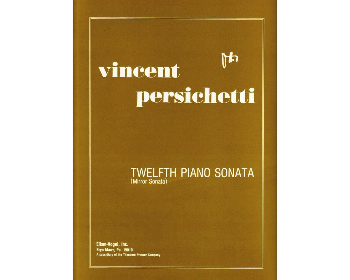 Persichetti Piano Sonata No 12 (Mirror Sonata)