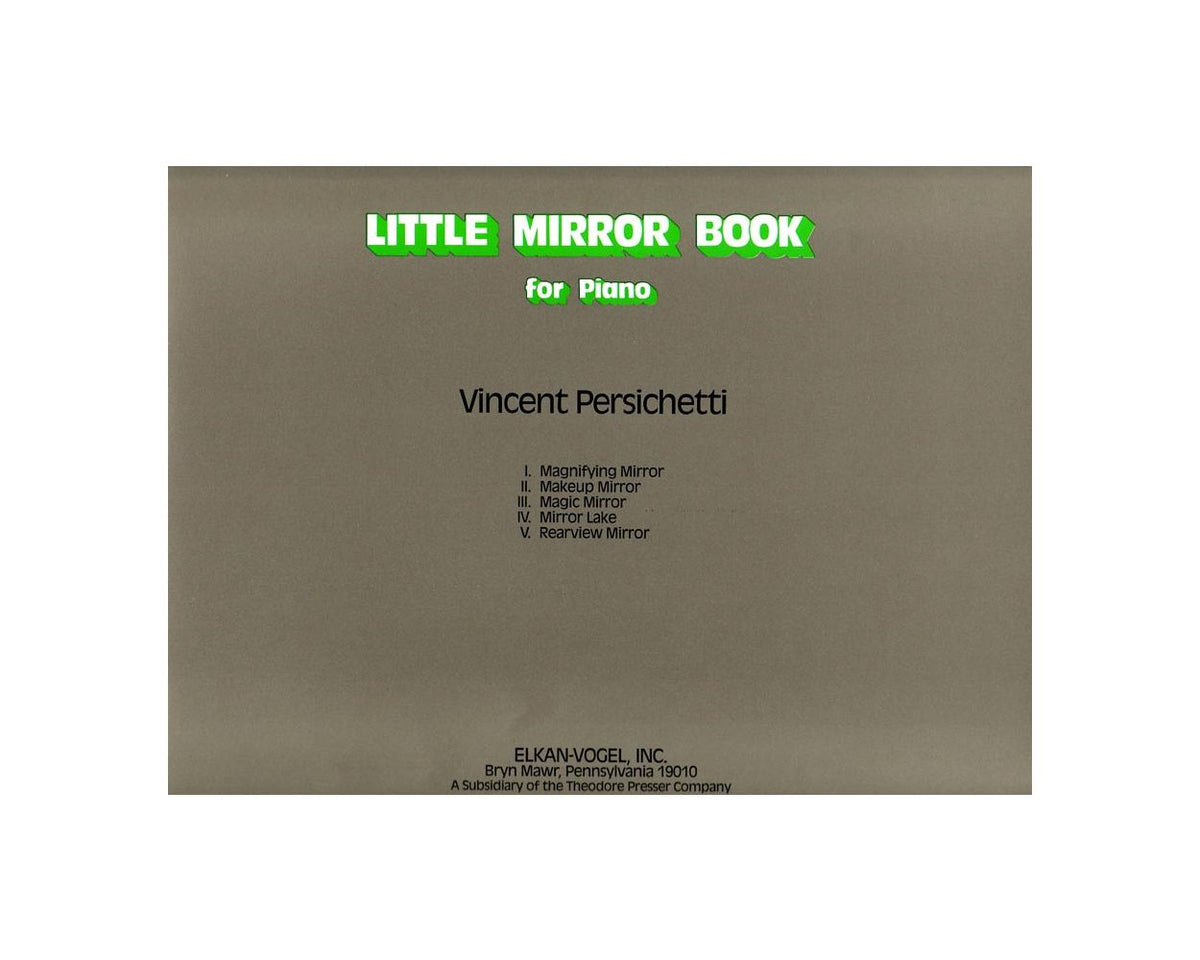Persichetti Little Mirror Book for Piano
