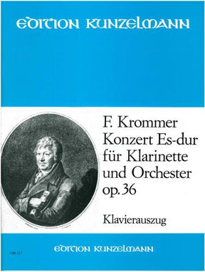 Krommer Clarinet Concerto in Eb Major Op. 36