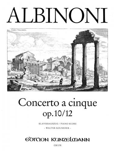 Albinoni Concerto a cinque in B flat major Opus 10 No 12