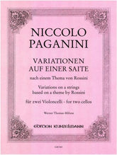 Paganini Variations on One String after a Theme by Rossini