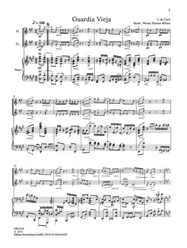 Thomas-Mifune Four Tangos for Piano Trio Volume 2