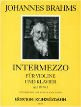 Brahms Intermezzo Op. 118 No. 2 in A Major