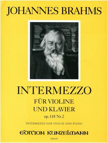Brahms Intermezzo Op. 118 No. 2 in A Major