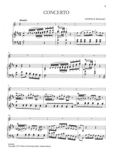 Leopold Mozart Trumpet Concerto in D Major