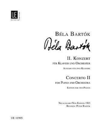 Bartok Concerto No. 2 Two Pianos, Four Hands