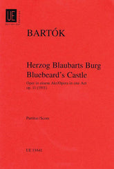 Bartók Bluebeard's Castle Op. 11 Study Score