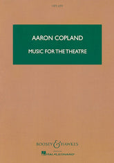 Copland: Music for the Theatre (Study Score)