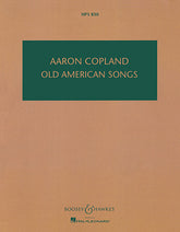 Copland: Old American Songs (Study Score)