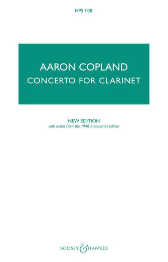 Concerto for Clarinet and String Orchestra, with Harp and Piano