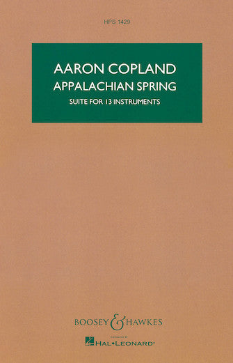 Copland Appalachian Spring Suite for 13 Instruments