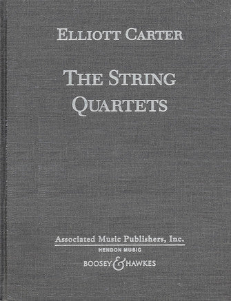 Carter String Quartets (Complete) Study Score