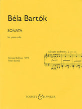 Bartok Sonata for Piano (1926)