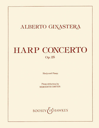 Ginastera Harp Concerto, Op. 25