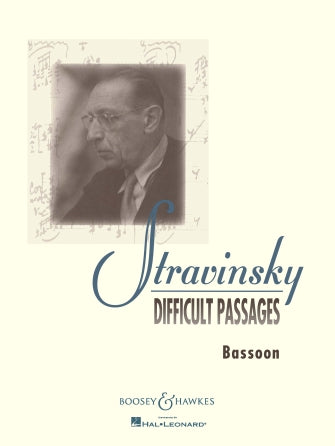 Stravinsky Difficult Passages - Bassoon