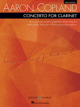 Copland Concerto for Clarinet and String Orchestra, with Harp and Piano