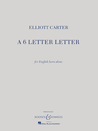 Carter A 6 Letter Letter