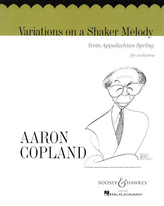 Variations on a Shaker Melody from Appalachian Spring