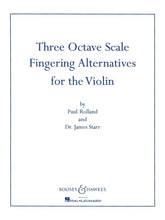 Rolland Three Octave Scale Fingering Alternatives
