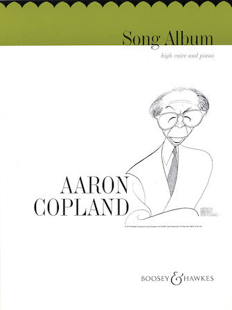 Copland Song Album for High Voice and Piano