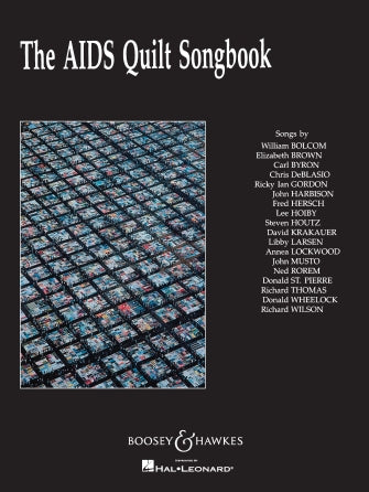 AIDS Quilt Songbook Voice and Piano