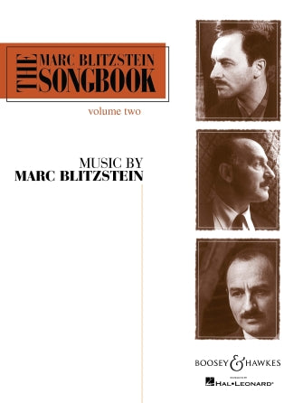 Blitzstein Songbook - Volume 2