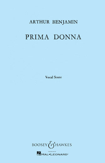 Benjamin Prima Donna Vocal Score