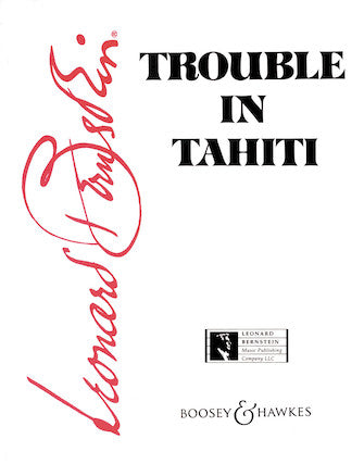 Bernstein Trouble in Tahiti Vocal Score