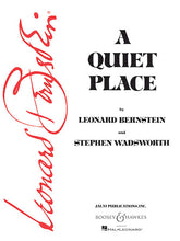 Bernstein A Quiet Place Vocal Score