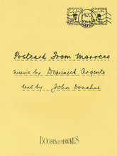 Argento Postcard from Morocco Vocal Score