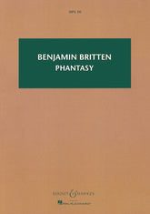 Britten Phantasy Quartet, Op. 2 Study Score