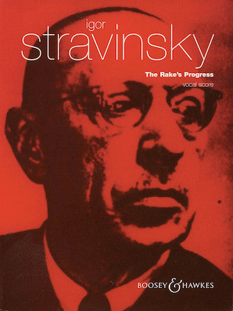 Stravinsky The Rake's Progress Vocal Score