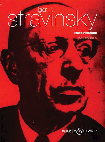Stravinsky Suite Italienne Violin and Piano