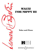 Bernstein Waltz for Mippy III Tuba in C (B.C.) and Piano